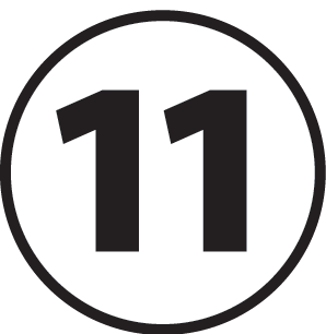 11. Цифра 11. Цифра 11 в круге. Число 11. Цифры в кружках 11.